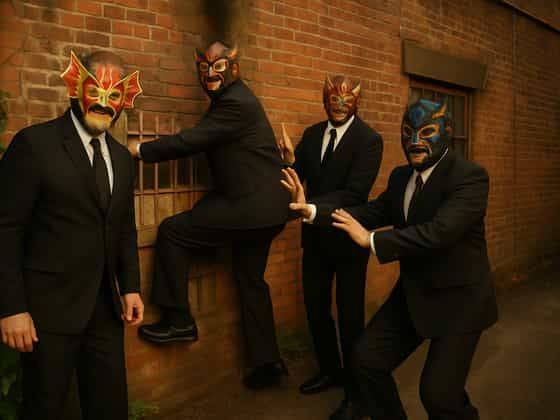 Nick Lowe and Los Straitjackets
